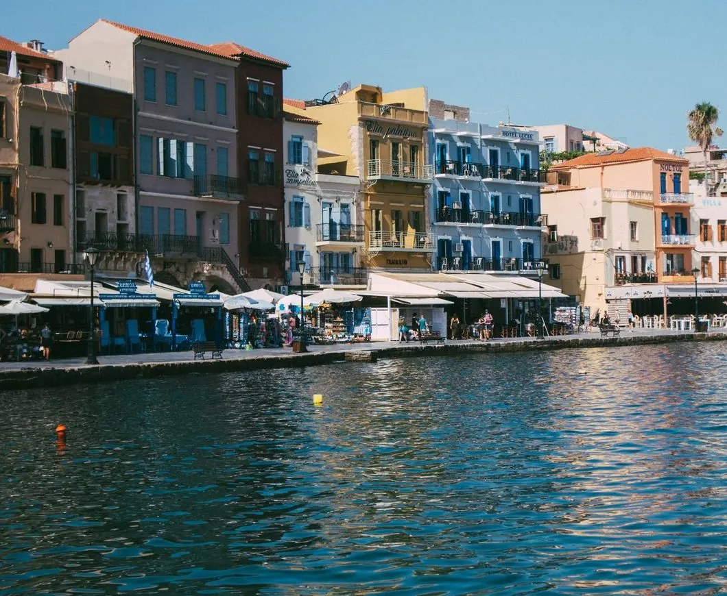 Traditional streets and buildings in Chania